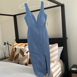 Windsor Store cocktail dress in powder blue